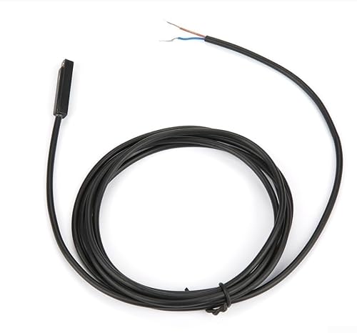 CS1-G Magnetic Reed Switch Proximity Sensor For Pneumatic Air Cylinder DC AC 5V-240V With LED Indicator Maximum Switching Current 100mA Rail Installation SPST Normally Open Type Industrial Control