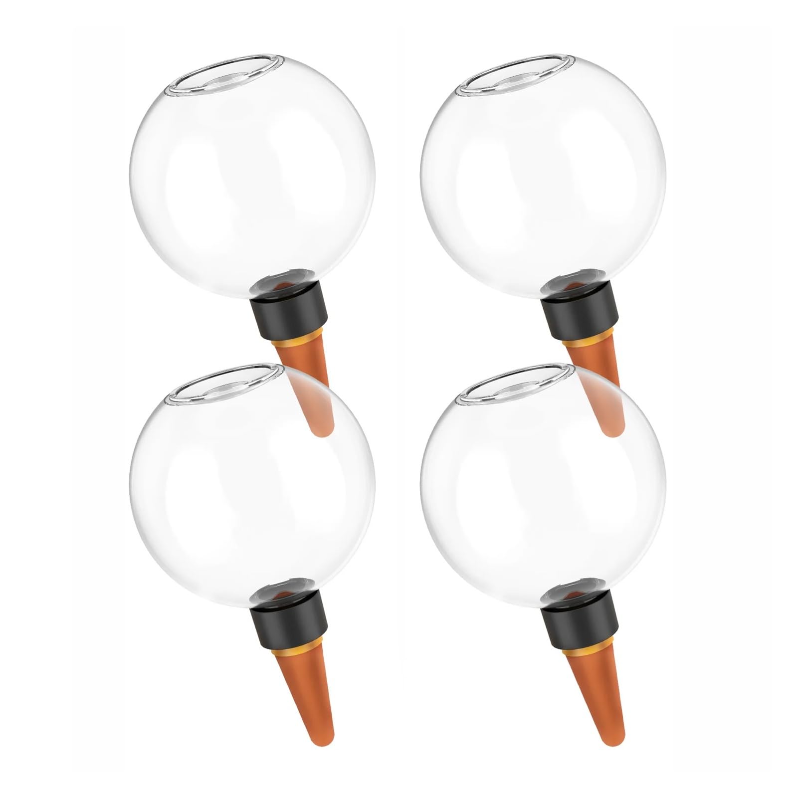 2/4 pezzi 500ML sistema automatico di irrigazione a goccia impianto di irrigazione automatica lampadine for piante da fiore da giardino dispositivi di irrigazione a sfere(4Pcs)