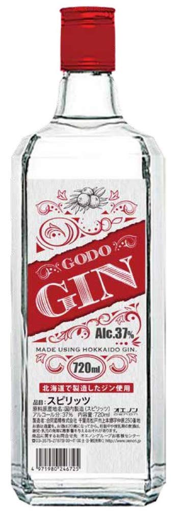 Amazon.co.jp: 合同酒精 GODO(ゴードー) ジン [ 720ml ] : 食品・飲料