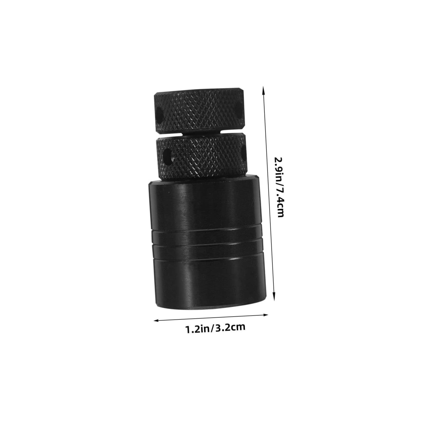 SOLUSTRE 3st Buchsenblock Schraubenheber Jack Maschinist Wagenheber Maschinist Jack Steht Werkzeugmaschinenheber Mini-spindelhubpfosten Nivellierheber Hausheber Zum Nivellieren Stahl