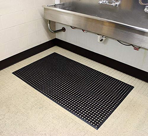 Durable Workstation Light Mat - Black -1 Durable Workstation Light Mat - Black -1