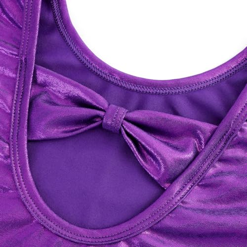 Image of HOZIY Gymnastics Leotards for Girls with Shorts Toddlers Biketards Rainbow Unicorn Dinosaur Mermaid Leopard Flower Galaxy