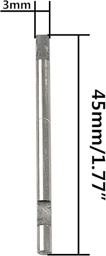 Miniatura 6 de Caja de cambios de aleación de aluminio Caja de engranajes y engranajes de acero con 370 motores compatibles con WPL D12 110 RC Car (negro)