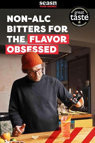 Image of seasn DARK Cocktail Bitters | 0% ABV Bitters for Intensifying Cocktails & Mocktails | Aromatic & Spicy Bitters | Vegan & Sugar Free | 150ml