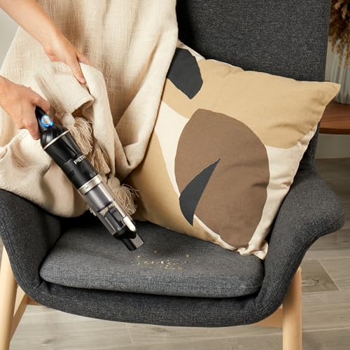 Petra 11,1V Kabelloser Handstaubsauger – mit Ladestation, leicht, kompakt, 100ml Staubbehälter, Auto-Staubsauger, HEPA-Filter, 20 Min Betriebszeit, LED-Bodenbürste, Küchenstaubsauger