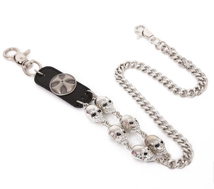 See full amazon price history chart for THE MEN THING Biker Jeans Chain SKULL CROSS WAIST CHAIN - Alloy Long Wallet Biker Jeans Chain with Lobster Clasps for Men & Boys - 28" inch THE MEN THING Biker Jeans Chain SKULL CROSS WAIST CHAIN - Alloy Long Wallet Biker Jeans Chain with Lobster Clasps for Men & Boys - 28" inch (B0D2T583RP) Amazon Price History, Amazon Price Tracker