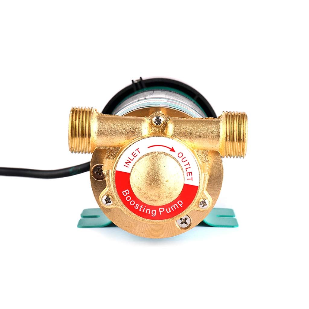 90 W/120 W Pompe automatique d'eau de chauffage : pompe à pression haute performance avec sortie 25 l/min, pour la maison, la douche, le jardin et les systèmes d'irrigation (15GR-15 (120 W)