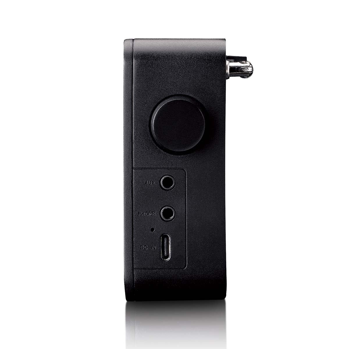 Lenco PDR-033BK Dab+ Radio Portable – Bluetooth 5.3, FM, Batterie, écran Couleur, réveil, minuterie de Sommeil, 3 Touches Favorites, Prise AUX et Casque, USB-C, jusqu'à 10 h d'autonomie, Noire