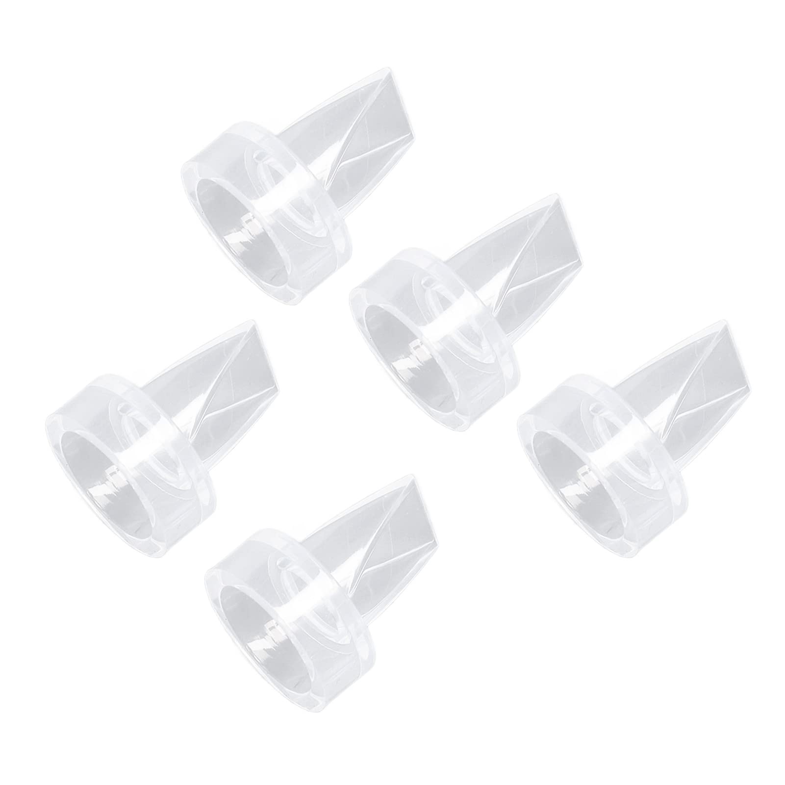 5Pcs Duckbill Valve Replacement Kit, Food Grade Silicone Breast Pump Parts Accessories for Mother Baby