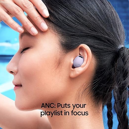 Image of Original Buds2 Pro Advanced AI Sound True Wireless Bluetooth Earbuds with Active Noise Cancellation and Comfort Fit Compatible with Samsng (Purple)