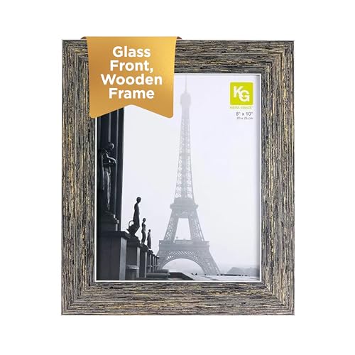 kieragrace Emery Picture Frame - Grey Wood Finish, 8