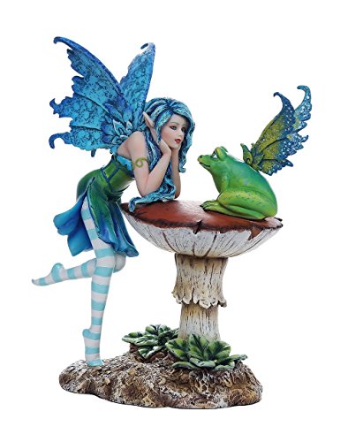 Estatua decorativa coleccionable Rana encantadora 6.5H miniatura 1