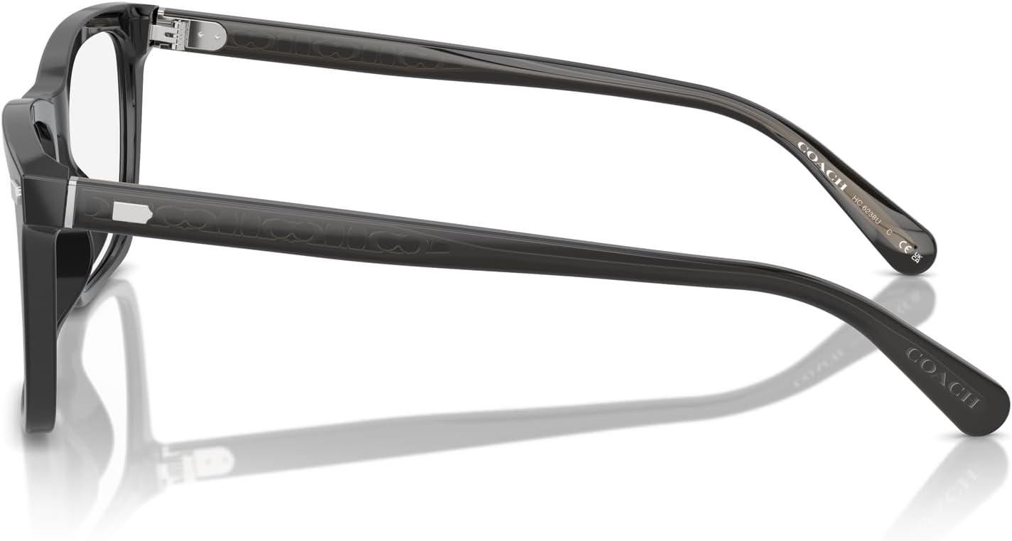 COACH mens Hc6238u Universal Fit Square Prescription Eyewear Frames