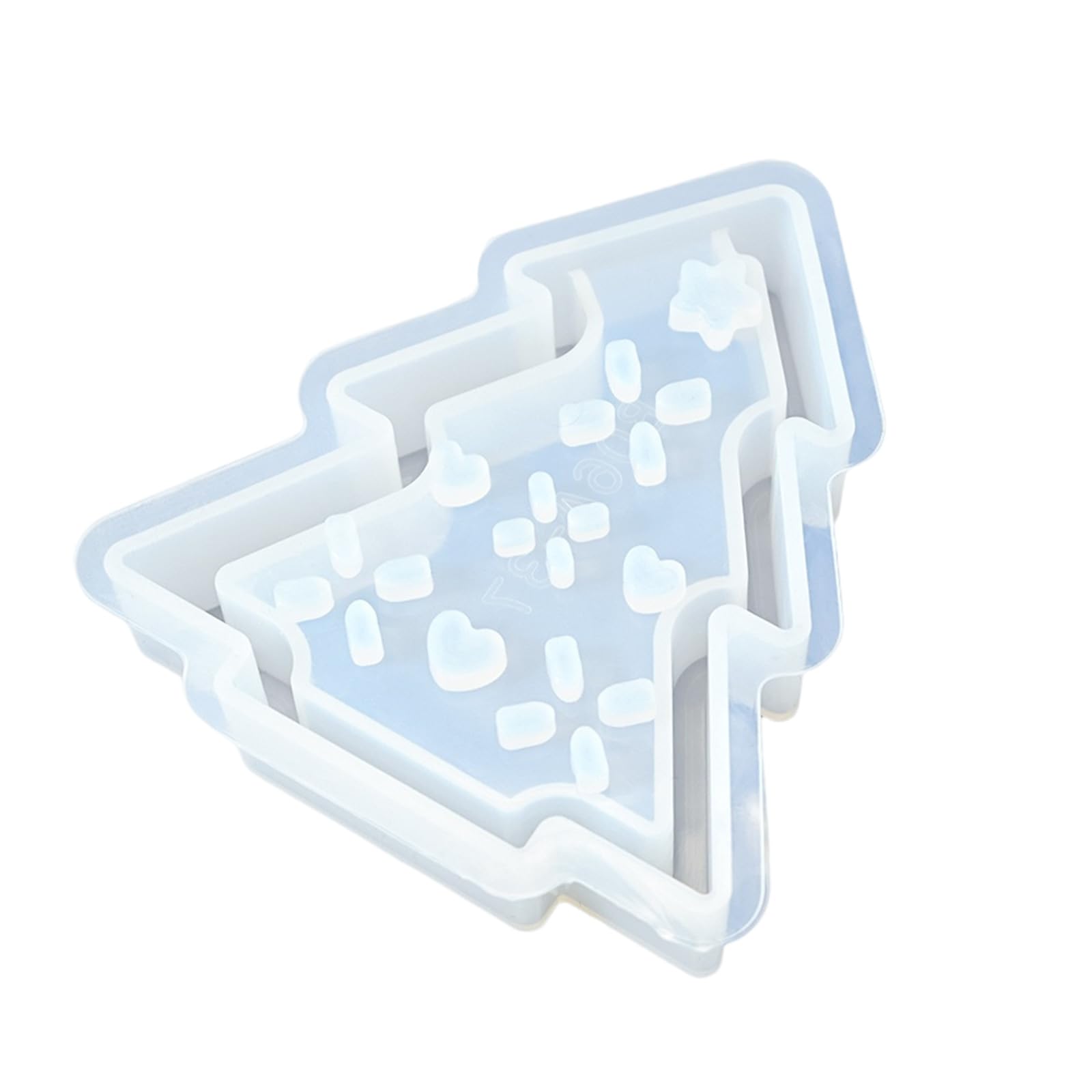 Xjdzineq Hollowed Heart Butterfly Silicone Stand Molds for Holder Tealight Holder Molds for Epoxy Resin Butterfly Mold