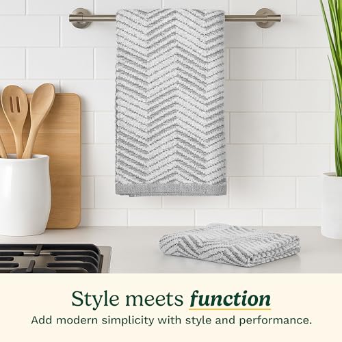 Image of Best Brands Cuisinart Cotton Kitchen Towels, 2-Pack 18x28, Bleach Safe