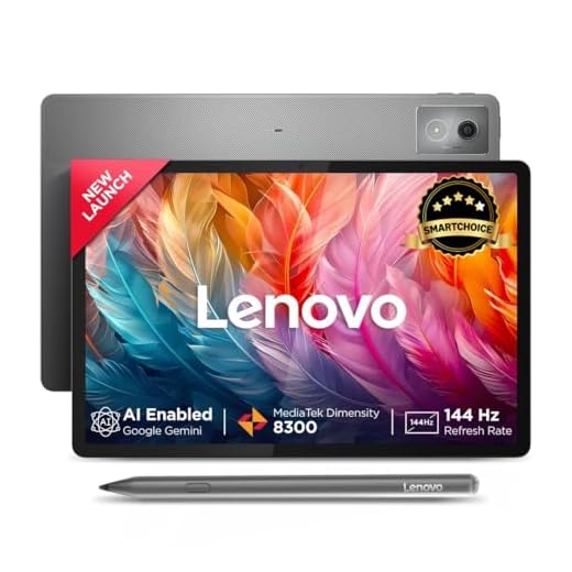 Lenovo {Smartchoice} Idea Tab Pro with Pen Plus|12.7" 3K Display|144 Hz Refresh|12 GB RAM, 256 GB ROM| AI-Enabled| MediaTek Dimensity 8300|Quad JBL Speakers|10200 mAh Battery with 45 W Charger|WiFi 6e