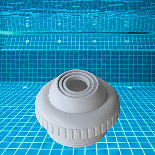 Hulzogul Bocais para jatos de piscina, jatos de retorno para spa de piscina com acessórios ajustávei