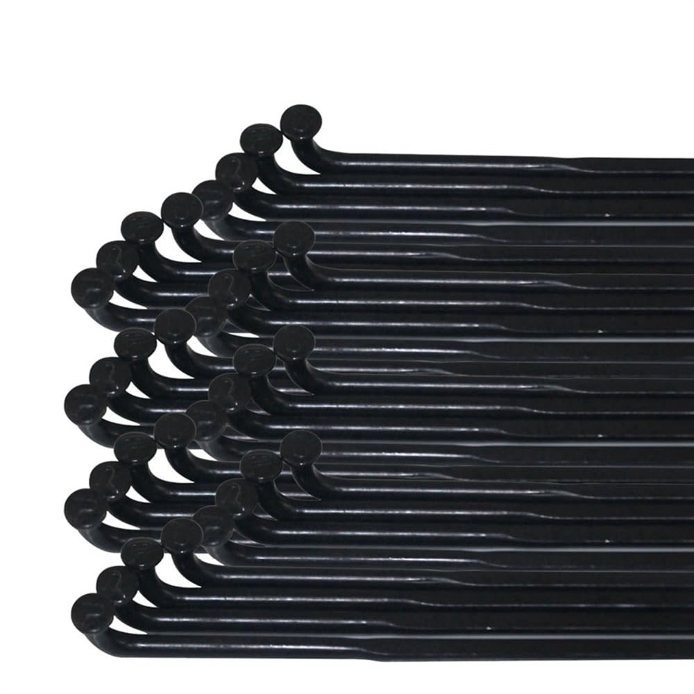 Raggi Bicicletta Con raggio in lega dritto for bici da strada MTB(J Bend 12 Pcs)