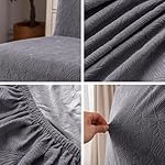 Waterproof Dining Chair Covers, Chair Covers for Dining Room Stretch Parsons Chair Slipcover, for Dining Room Kitchen Chair Protector Cover, Removable, Washable - Image 5