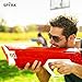 SPYRA Manual Water Blaster, Outdoor Squirt Gun, SpyraLX™, Red - Water Blast Guns for Pool Party Games, Beach, Backyard, Patio, and Garden