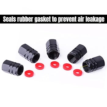 Amazon.com: 5PCS Tire Valve Stem Caps for Dodge Challenger