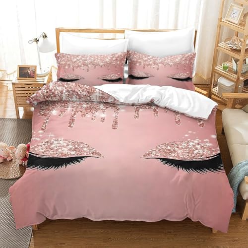 Housse de couette papillon doré super king anti-acarien avec zip durable - 3