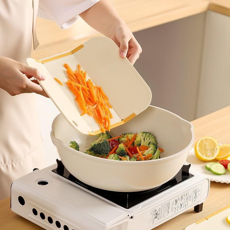 Outdoor Folding Sided Cutting Board for Kitchen Countertop