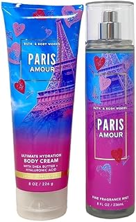 Paris Amour Fine Fragance Mist and Ultimate Hydration Body Cream Duo Gift Set - Full Size