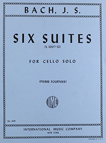Six Suites (S. 1007-12) for Cello Solo B0047XQW9O Book Cover