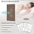 AKKPANE Acoustic Wood Slat Wall Panels, 2-Piece 47.2"x23.6" 15.5ft², 3D Fluted Soundproof Decorative Panels for Wall & Ceiling (Dark Walnut, 2pcs - 47.2 * 23.6in)