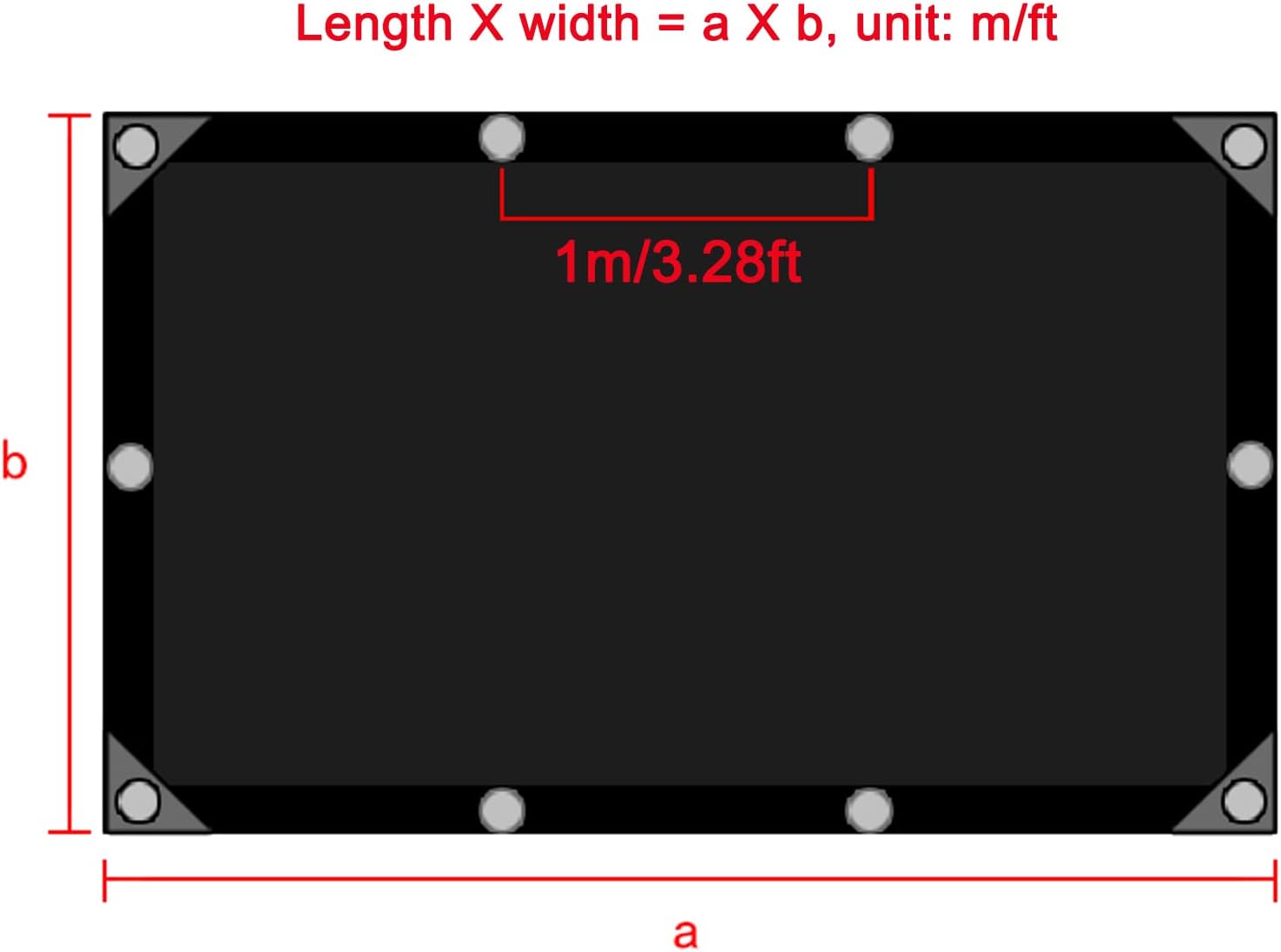 Shade Cloth,Shade Net,Shade Cloth for Garden，Perfect Sunblock Shade Cloth,Rectangle Sun Shade Sail,Sun Shade Fabric,Encrypted Thick Shading Net,for Patio Garden(16.4x26.2ft)