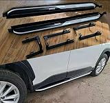 YIXI-Partswell Fixed Running Boards Side Steps Pedals Nerf Protector Bar Fits for Toyota Corolla Cro