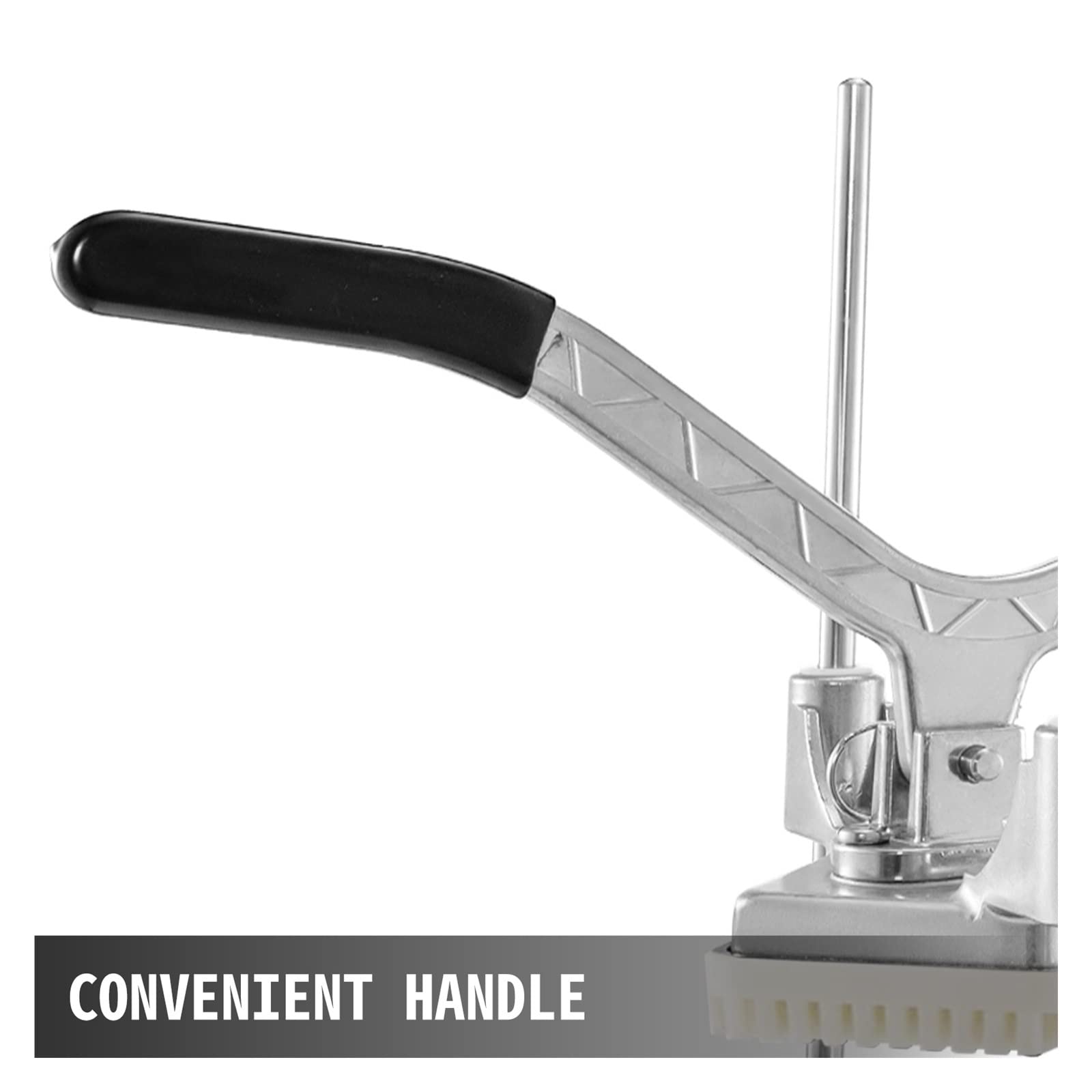 Gewerblicher Gemüseschneider Obstschneider 6 mm 9 12,7 Klinge Kartoffelschneider Tomatenschneider Slicer Manueller,Hohe Stabilität(6mm)