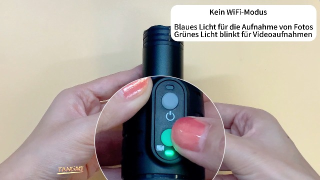 TANGMI Helmkamera, WiFi Action Cam, 1080P HD & 120° Weitwinkel Helmkamera Motorrad mit Automatischer Horizontausrichtung und Großem Akku für 7 Stunden