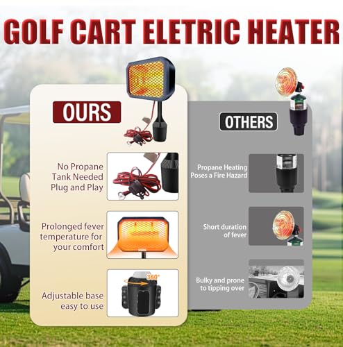 BnPnCn 36V Electric Golf Cart Heater