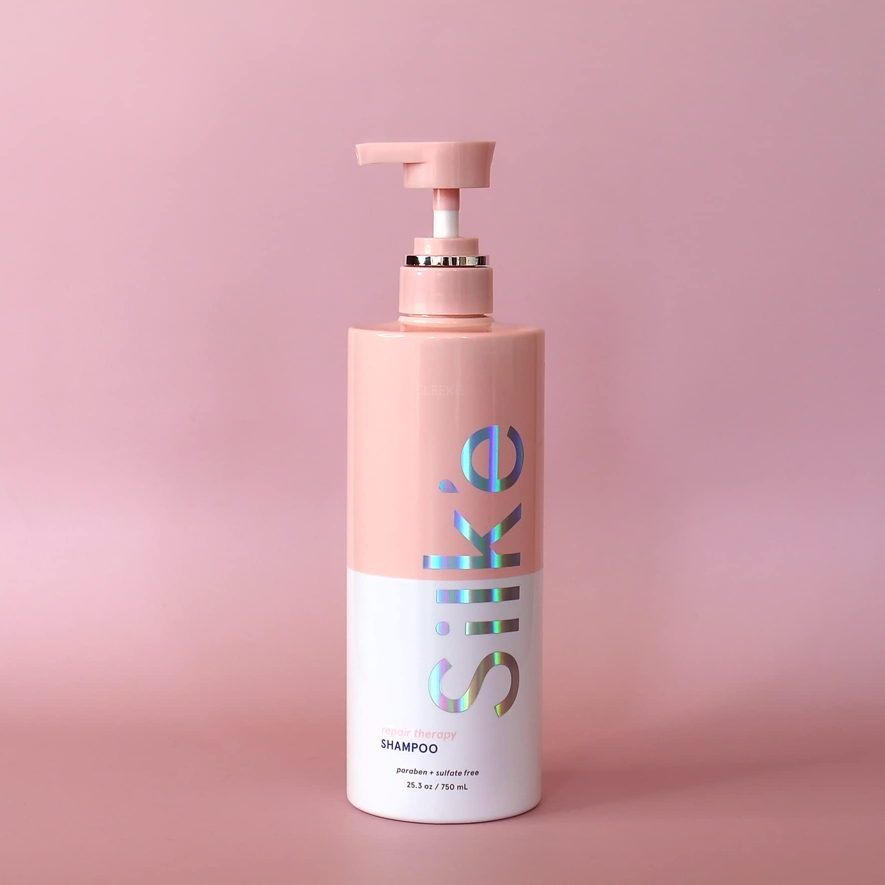 SLEEK'E Silk'e Repair Therapy Shampoo 23.6 oz, clarifying and hydrating daily shampoo with Citric Acid, naturally stimulates healthy hair growth — without any parabens or sulfates!