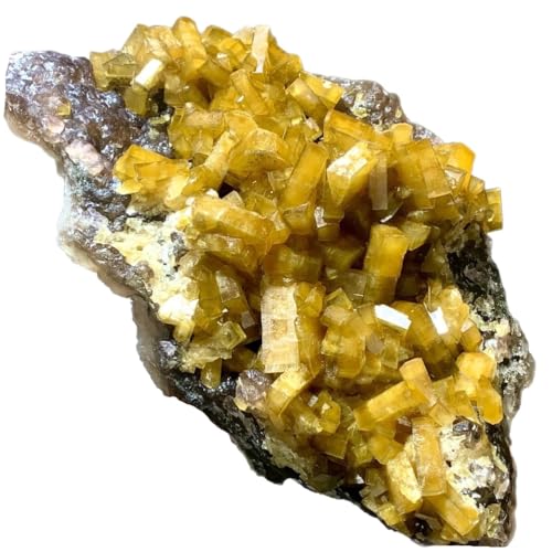 Citrine brute en cristal pour attirer l'énergie positive au salon
