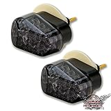 yamaha r6 rj11 E-Zulassung LED Mini Verkleidungsblinker Yamaha YZF R6 09-16 RJ05 RJ09 RJ11 Smoke Schwarz getönt