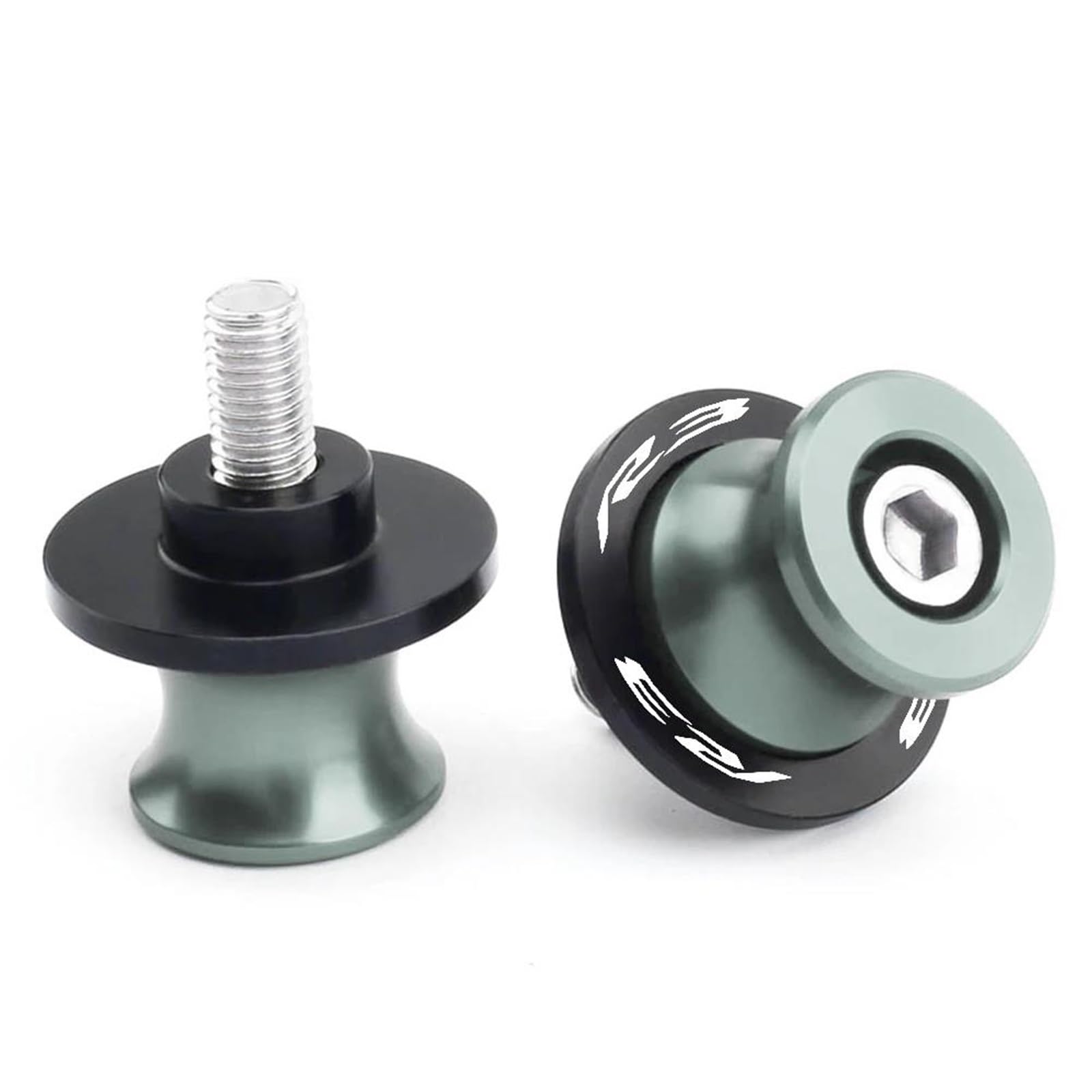 Bobines de bras oscillant 6mm pour moto Yamaha YZF R6 et R3 vis en titane
