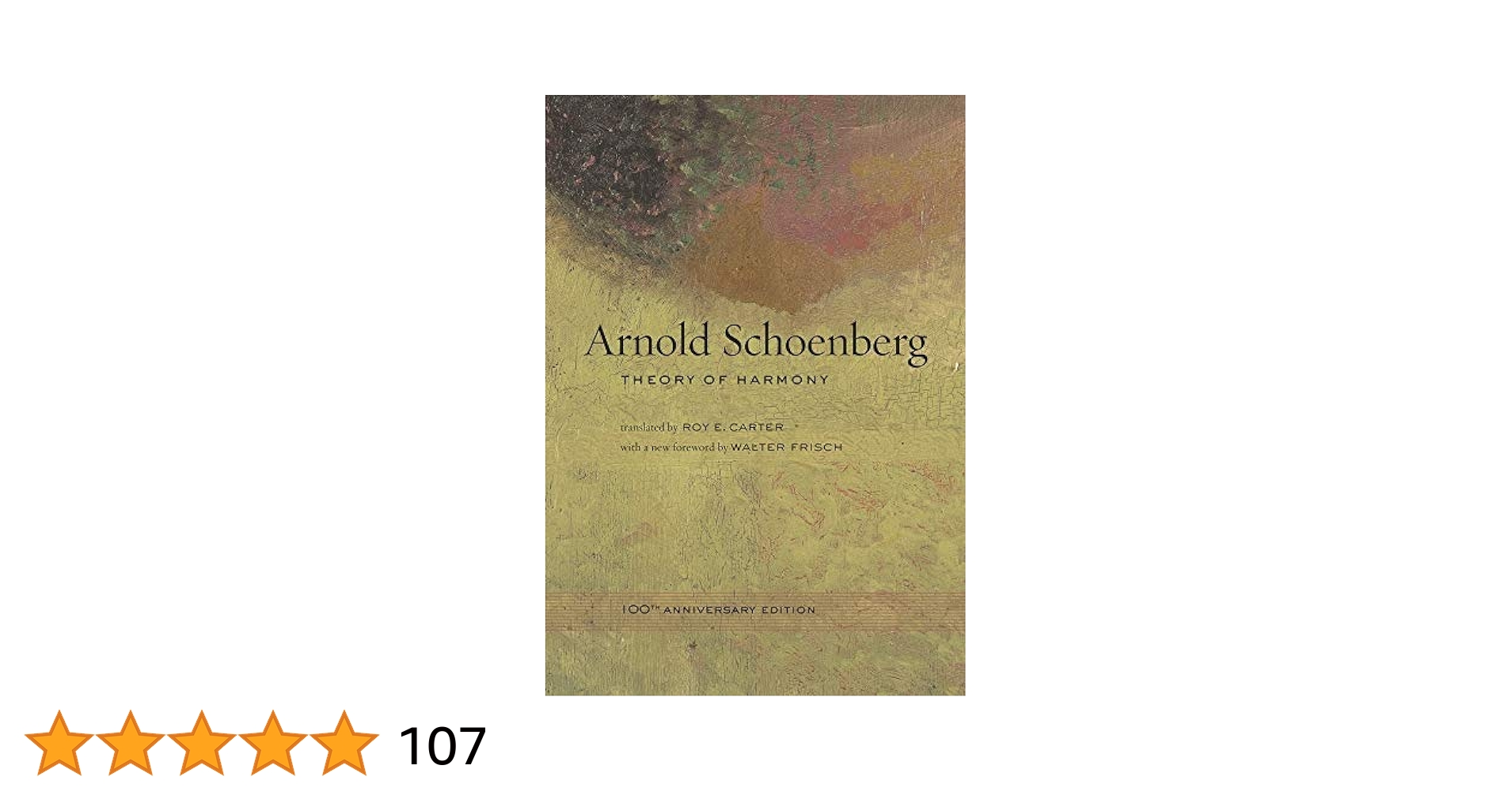 アート・デザイン・音楽 Theory of Harmony - Arnold Schoenberg Theory of Harmony: 100TH ANNIVERSARY EDITION: Schoenberg