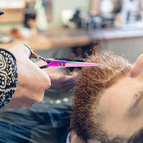 Professional Hair Cutting Scissors Sets Multifunctional Thinning Scissors Straight Shears Tools Stainless Steel Salon Barber Hairdressing Scissors For Men Women Home Use #TOP5