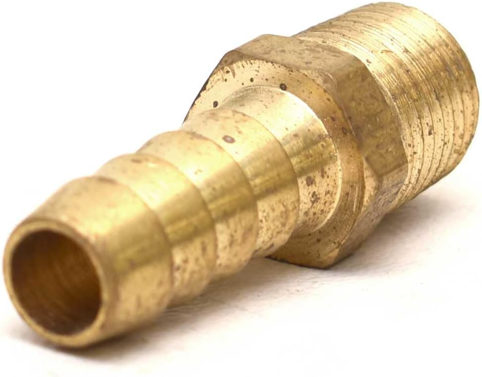 Hose Adapter Fitting 2200231 | 7/16 x 9/16 Inch Brass