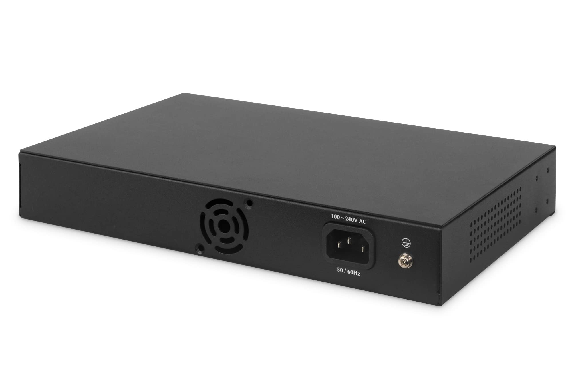 Digitus DN-60021-2 Switch di Rete Fast Ethernet (10/100), Grigio