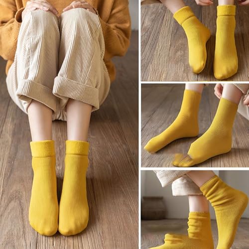 Forcharm Janemore Fleececozy - Ultra Soft Velvet Slim Thermal Fleece Cozy Socks2