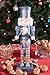 Clever Creations Blue Drummer 14 Inch Traditional Wooden Nutcracker, Festive Christmas Décor for Shelves and Tables