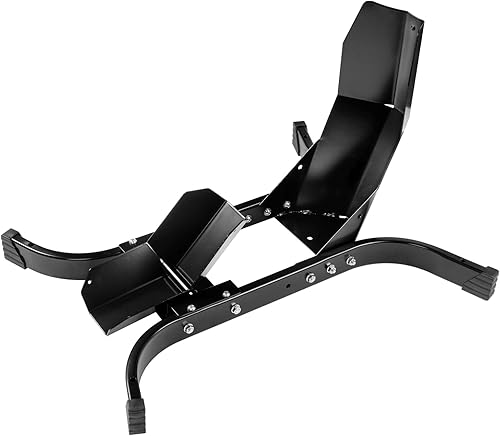 Soporte ajustable para rueda de motocicleta, soporte de rueda resistente, soporte delantero de motocicleta, soporte de remolque de acero de alta