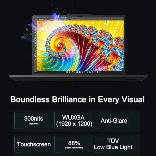 Image of Lenovo ThinkPad P16s Gen 3 Mobile Workstation Laptop (16 inch FHD+ Touchscreen, Intel Core Ultra 7 155H, 32GB RAM, 1TB SSD, NVIDIA RTX 500 Ada) AI PC for Designer, Engineer, 3-Yr WRT, Win 11 Pro (Renewed)