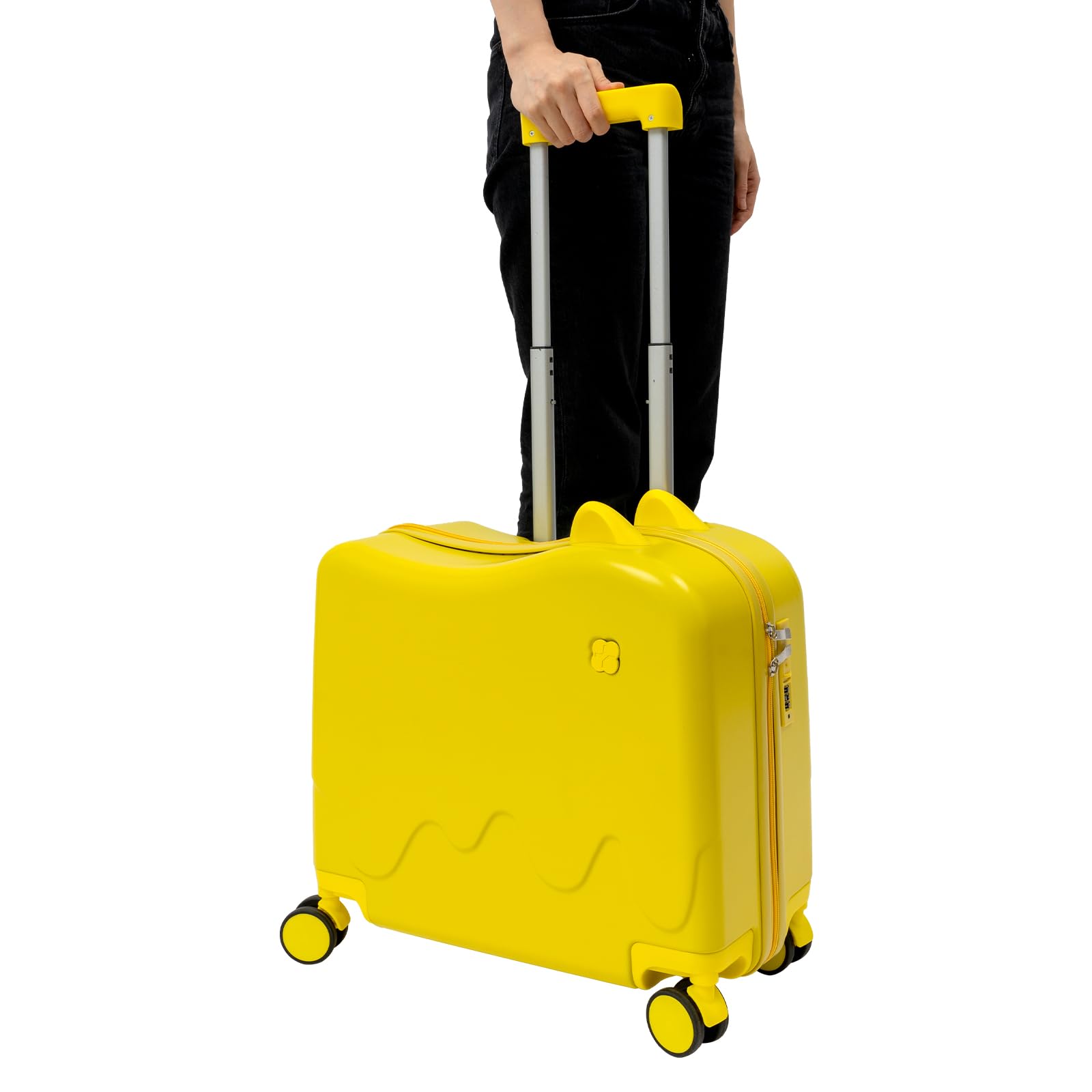 Valigetta per bambino da seduto in alto, per bambino 3-6 anni, 37 l, giallo, Mittelgroß, moderno