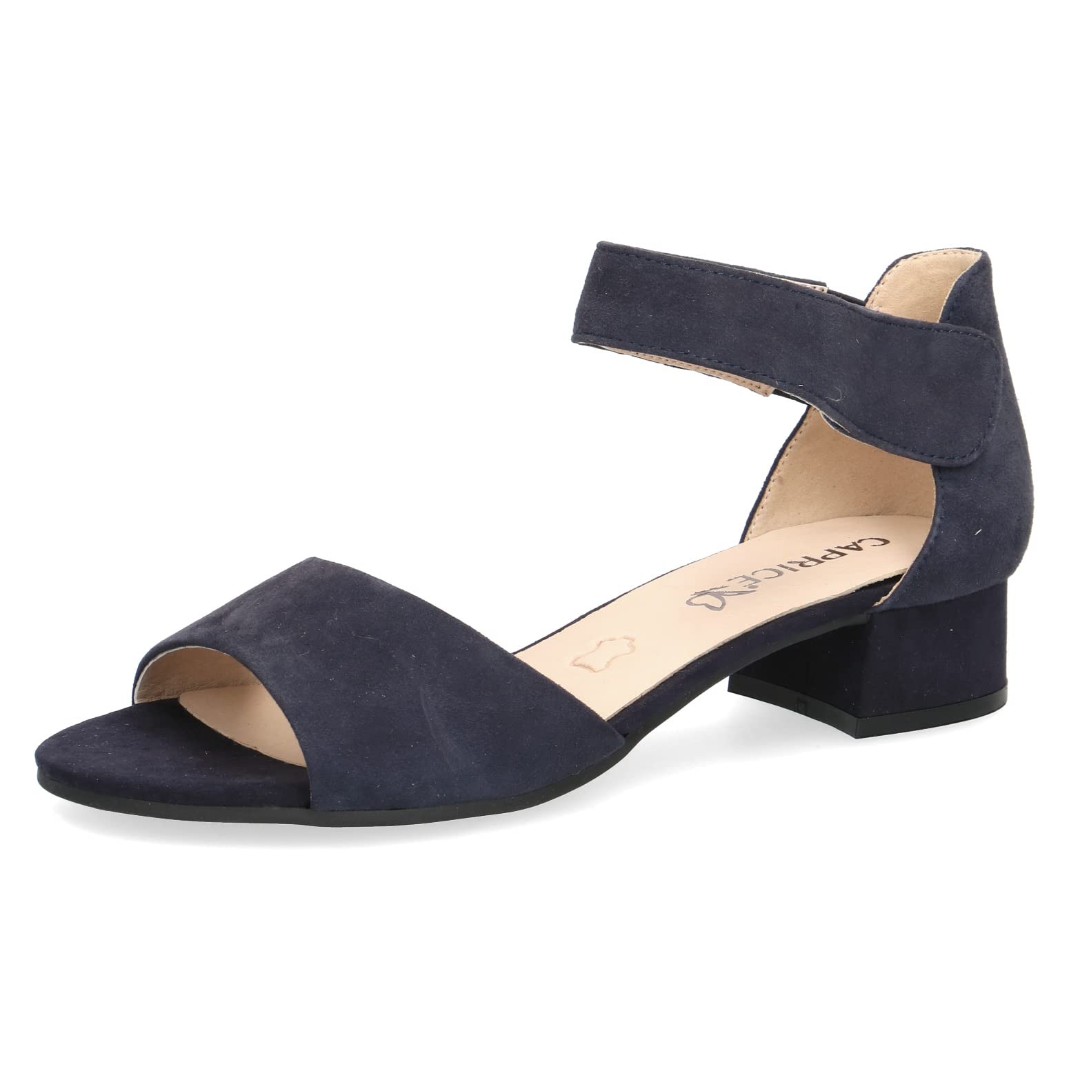 Caprice 9-9-28212-28, Heeled Sandal, OCEAN SUEDE,