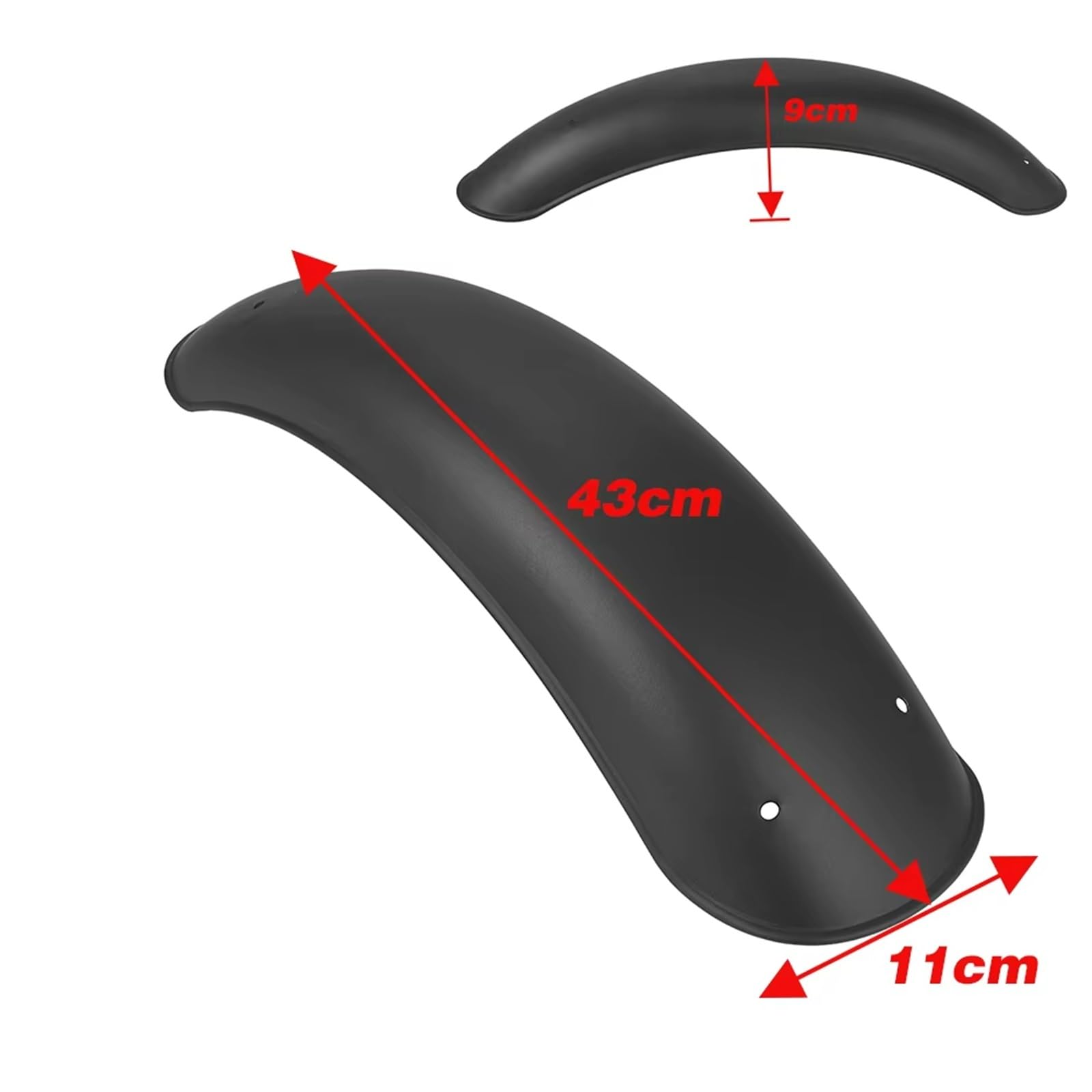 Parafango Moto Allungato Per Suzuki Per Cafe Per Racer Protezione Universale Per Parafango Anteriore Per Moto
